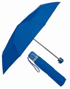 (12/Case) 42" Super Mini Rain Umbrella Closes to 9" - Assorted Colors