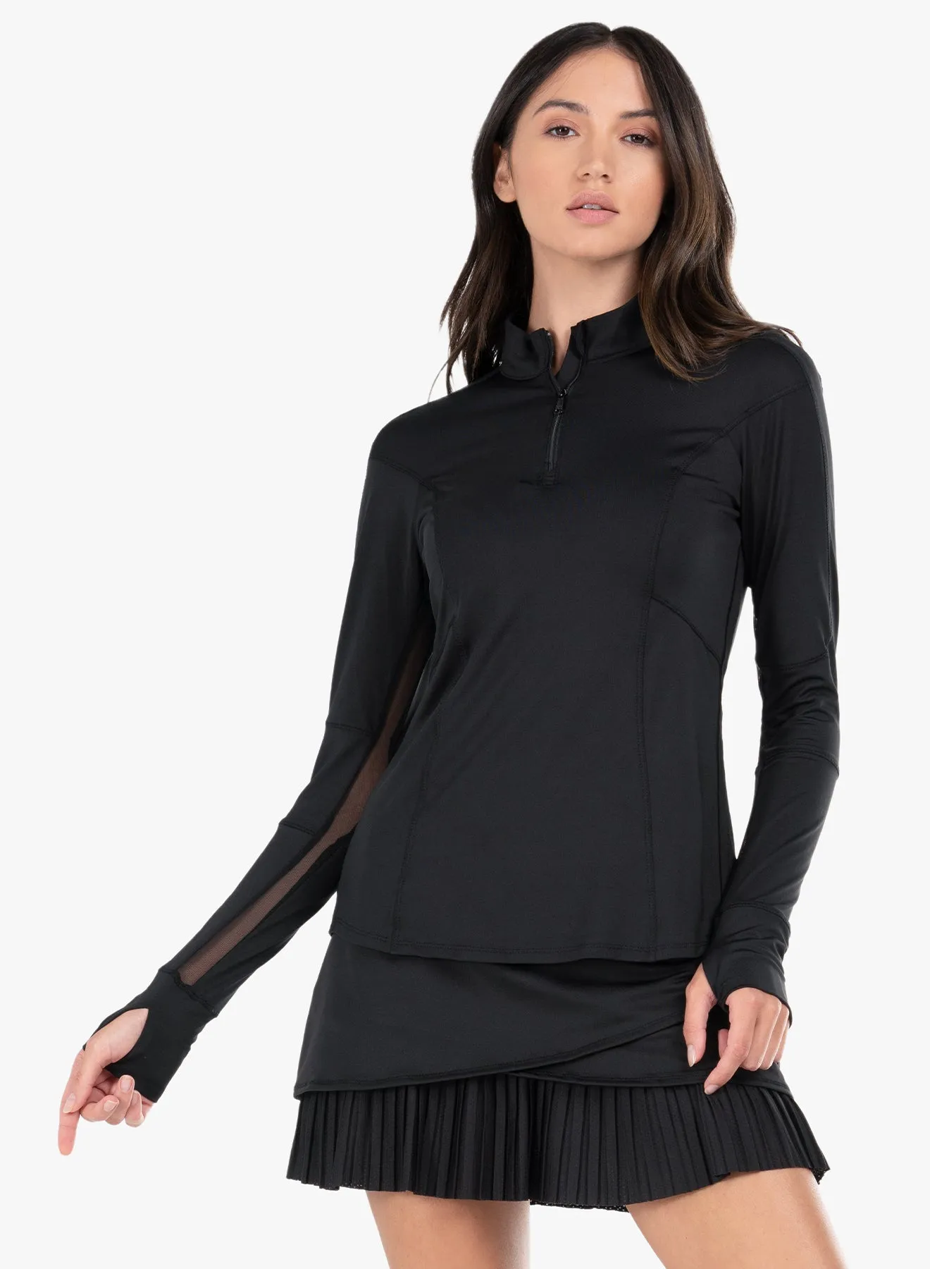 1/4 Zip Long Sleeve