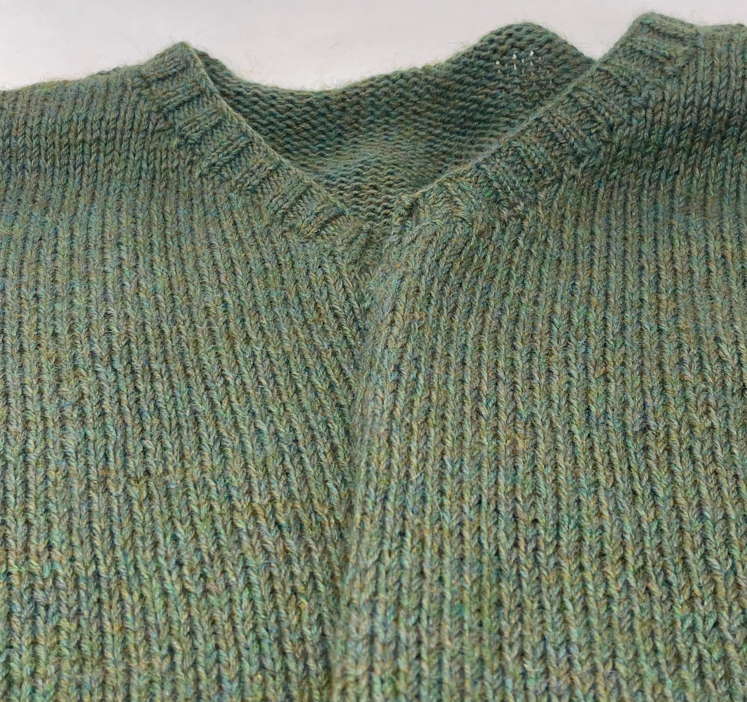 1940's Home Knitted Woollen Waist Coat