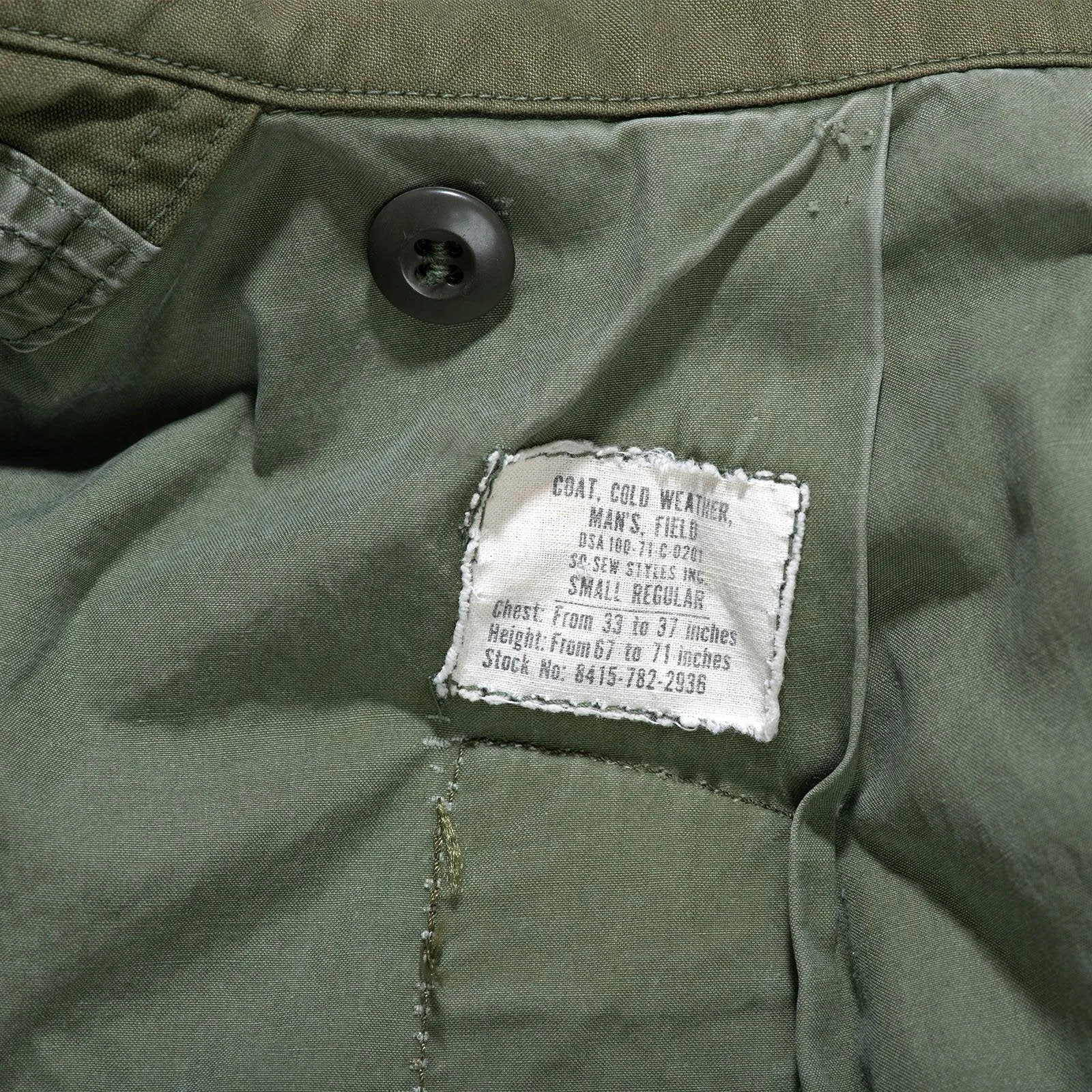 1971 3M Vintage M-65 Field Jacket Fits Medium