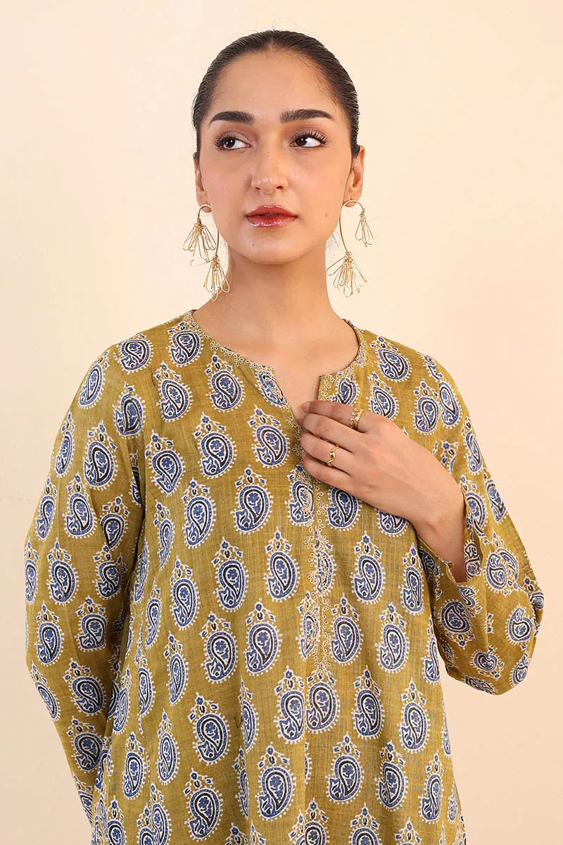 Ajrak Block Printed Suit