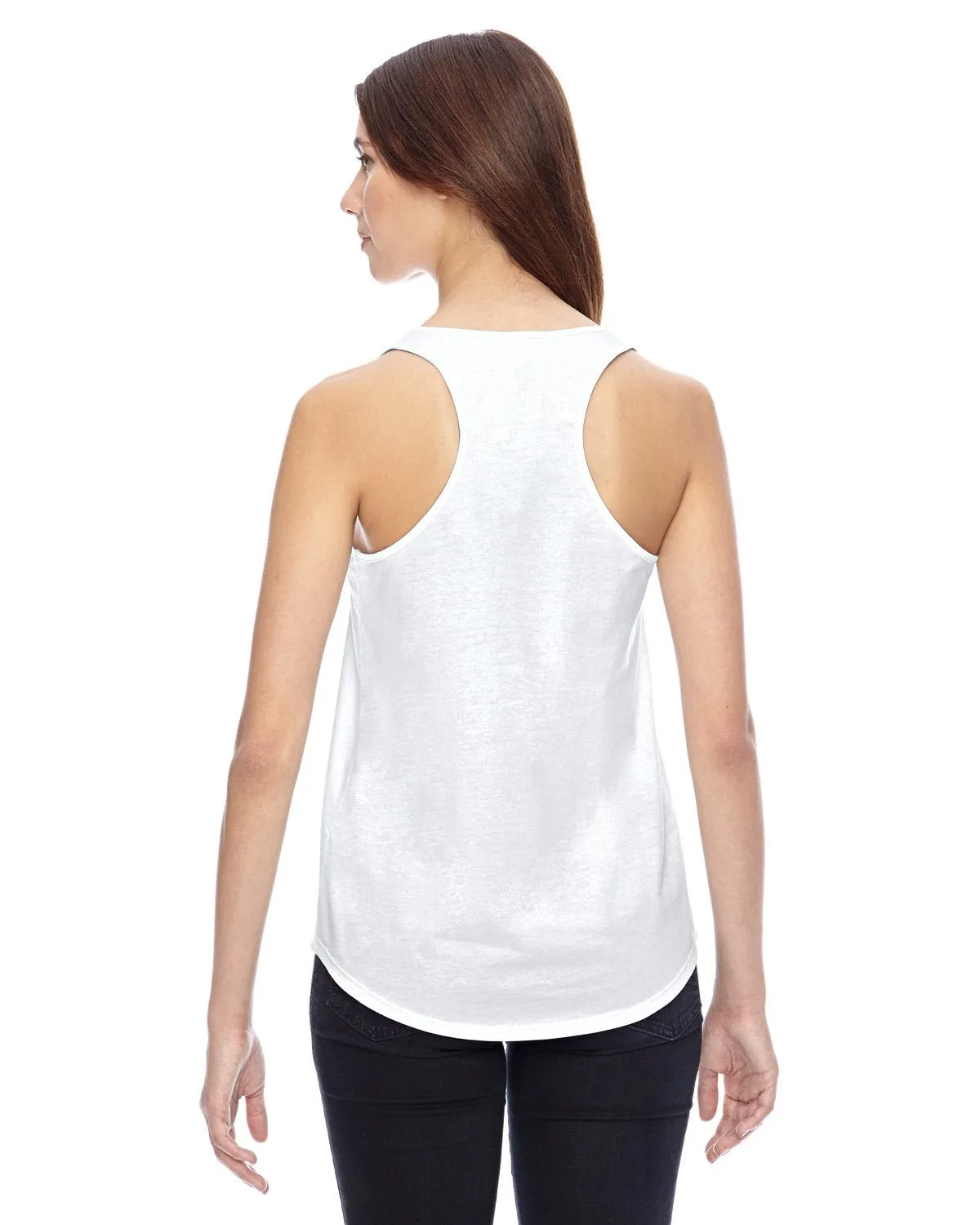 Alternative 04031C1 Ladies' Shirttail Satin Jersey Tank