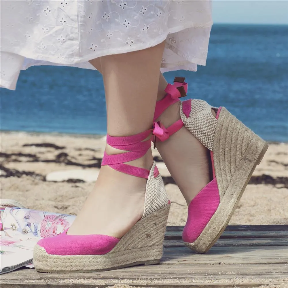 Alyssa Wedge Espadrille Sandals - ALYSSA / 320 328