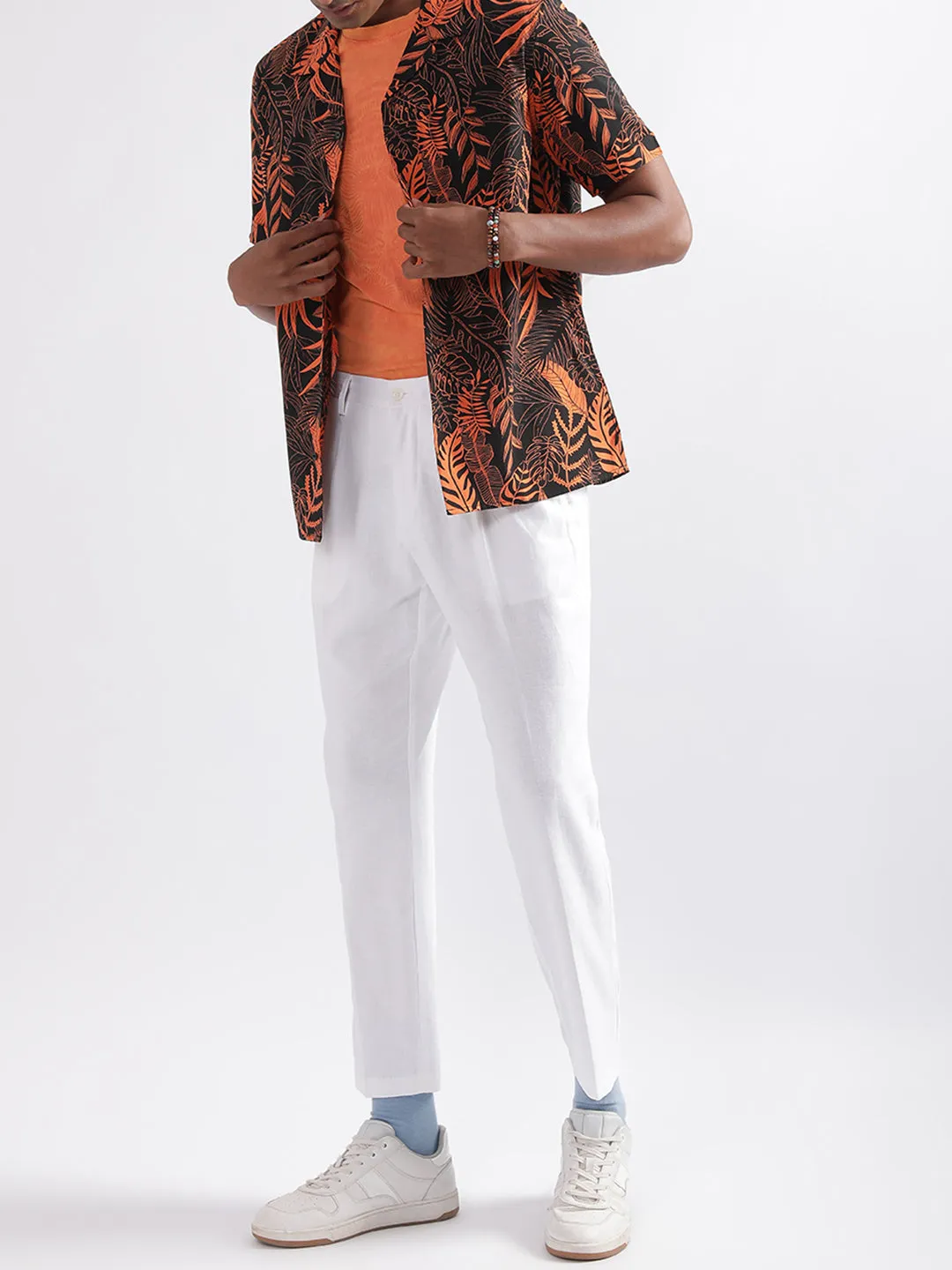 Antony Morato Tangerine Printed Regular Fit Shirt