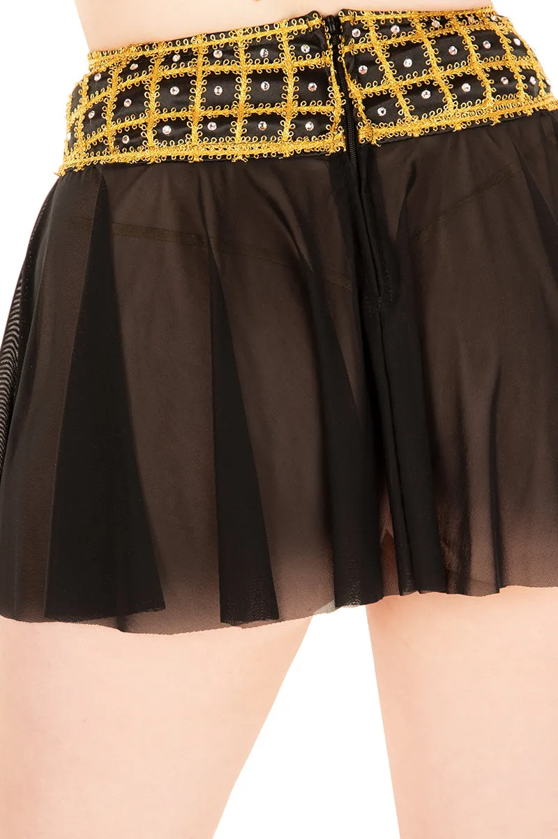 Athena High-Waisted Short Skirt