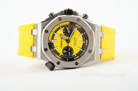 Audemars Piguet ROYAL OAK Offshore Diver Chronograph COMPLETE SET 2016