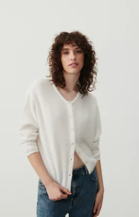 AV Vitow Knit Cardi in White