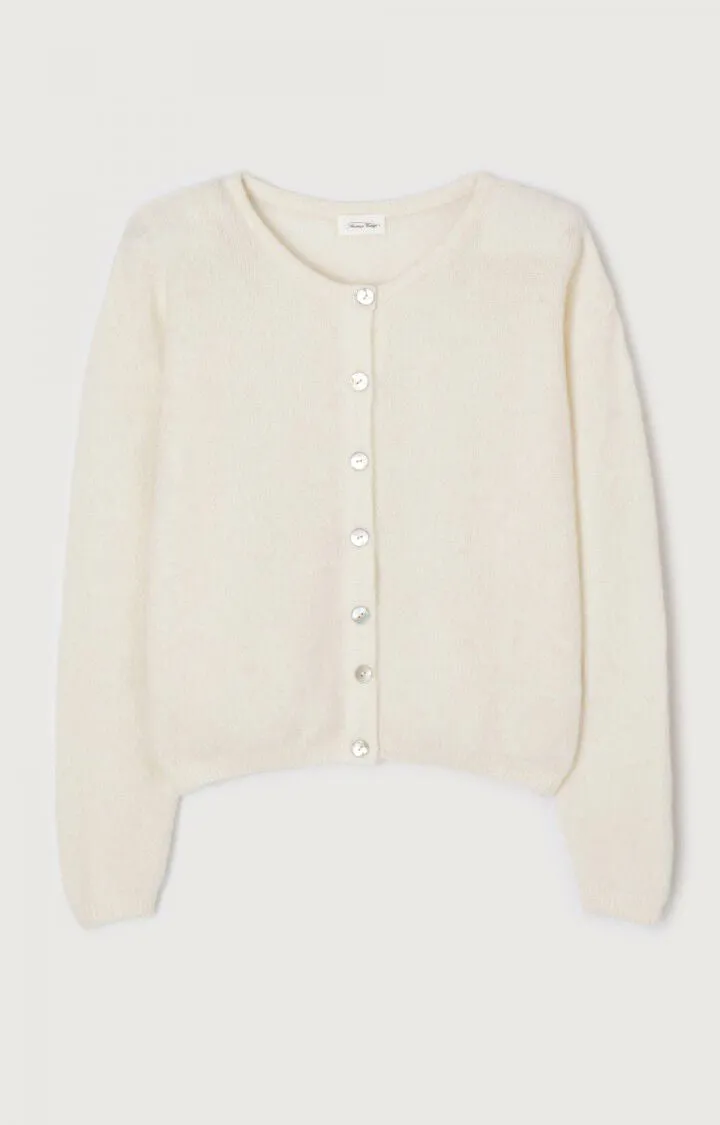 AV Vitow Knit Cardi in White