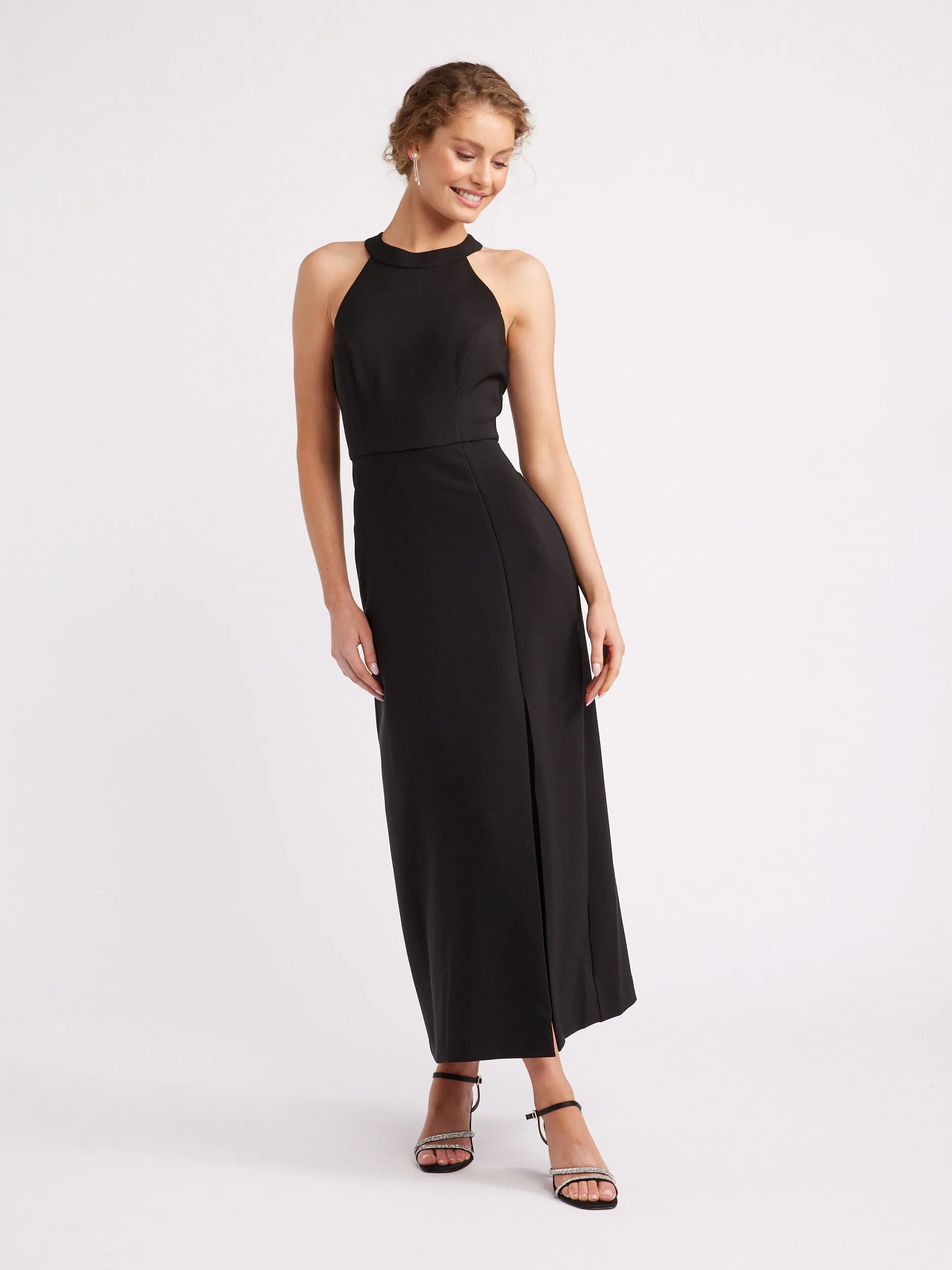 Barcelona Halter Neck Dress