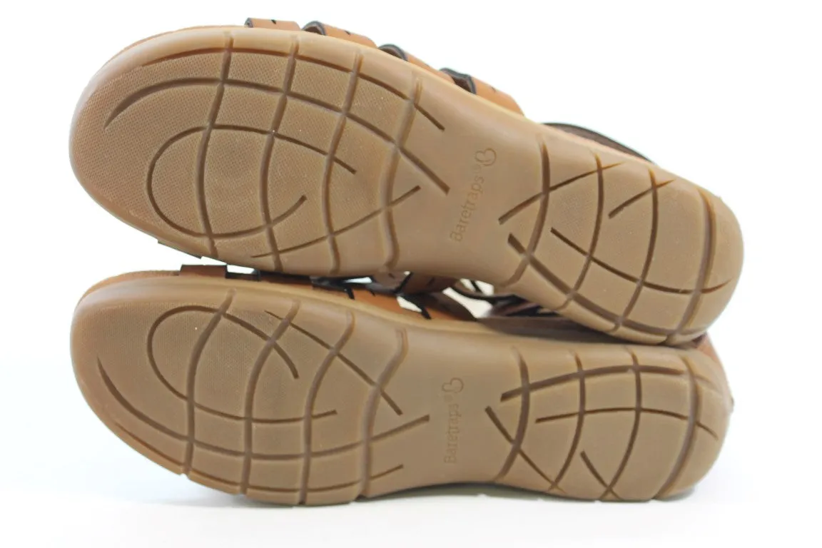 BareTraps Kaiser Women's Brown Sandals 9M(ZAP15538)