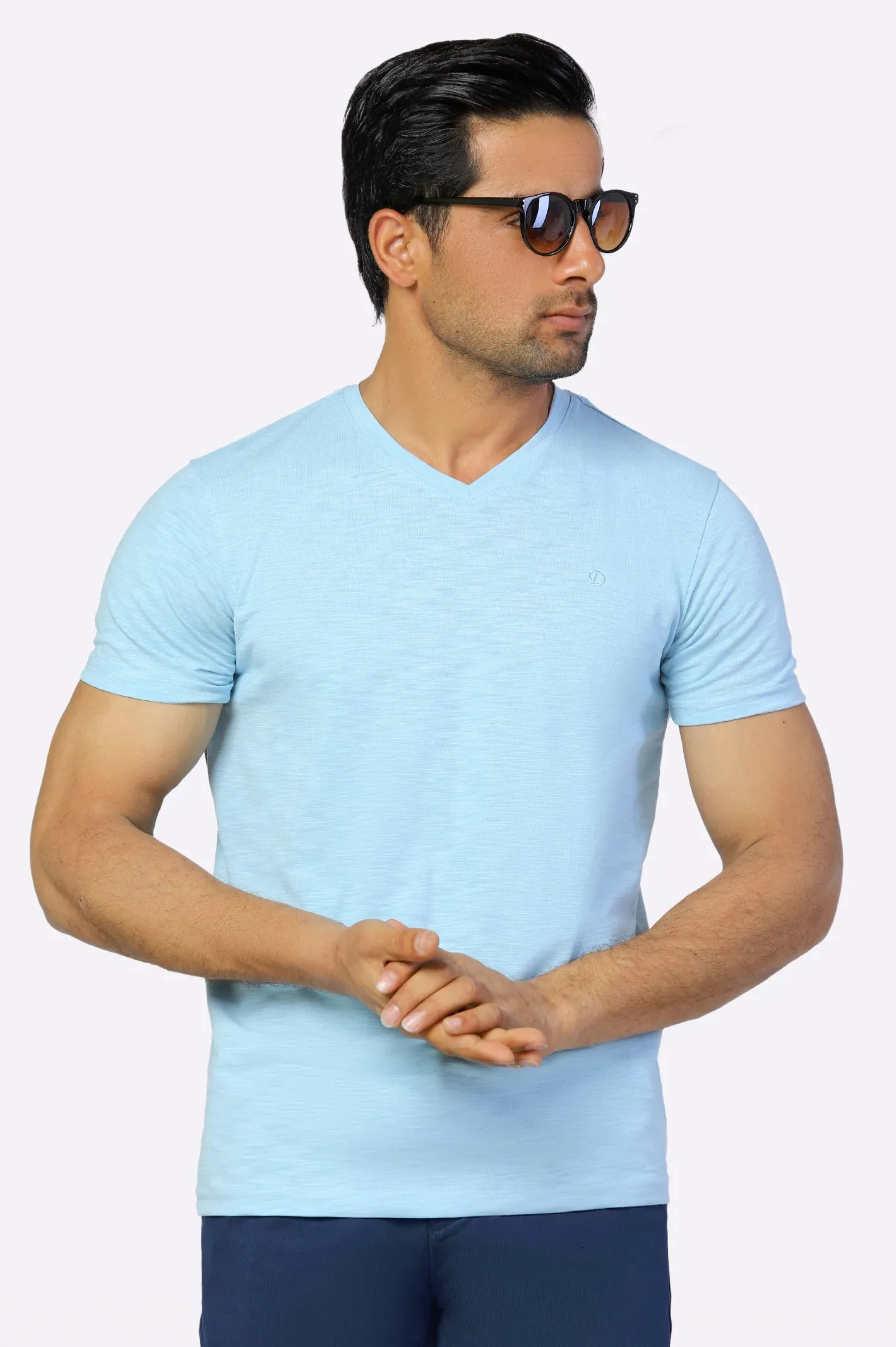 Basic V Neck T-Shirt