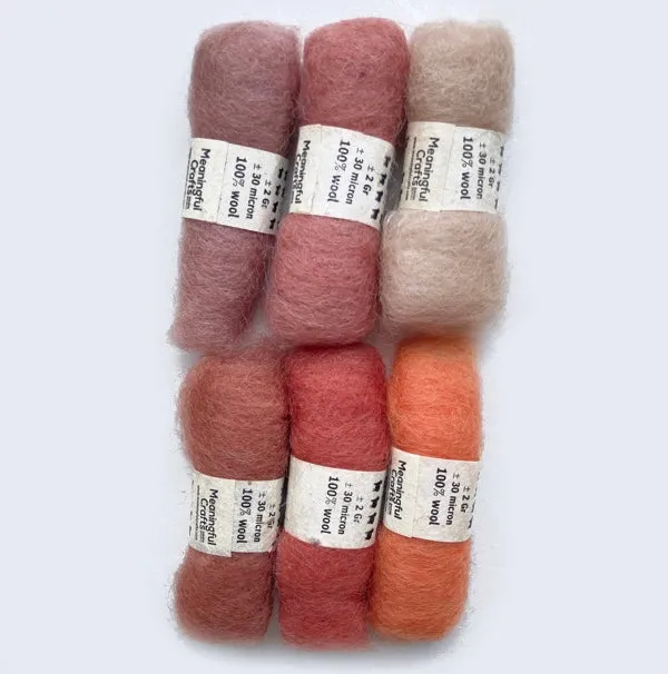 Bheda Wool Roving Minis