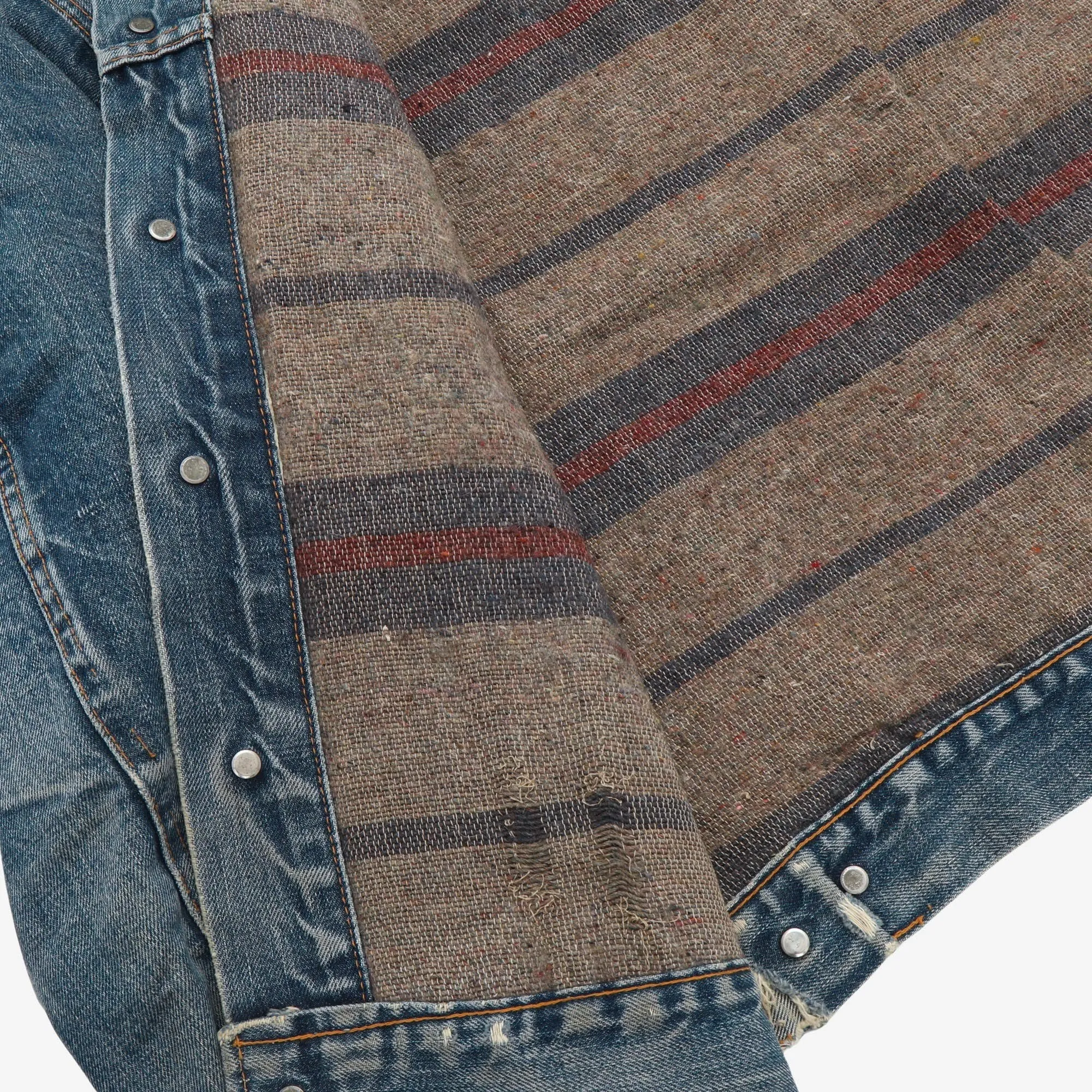 Big E 1960s Type 3 Blanket Lined Denim Jacket