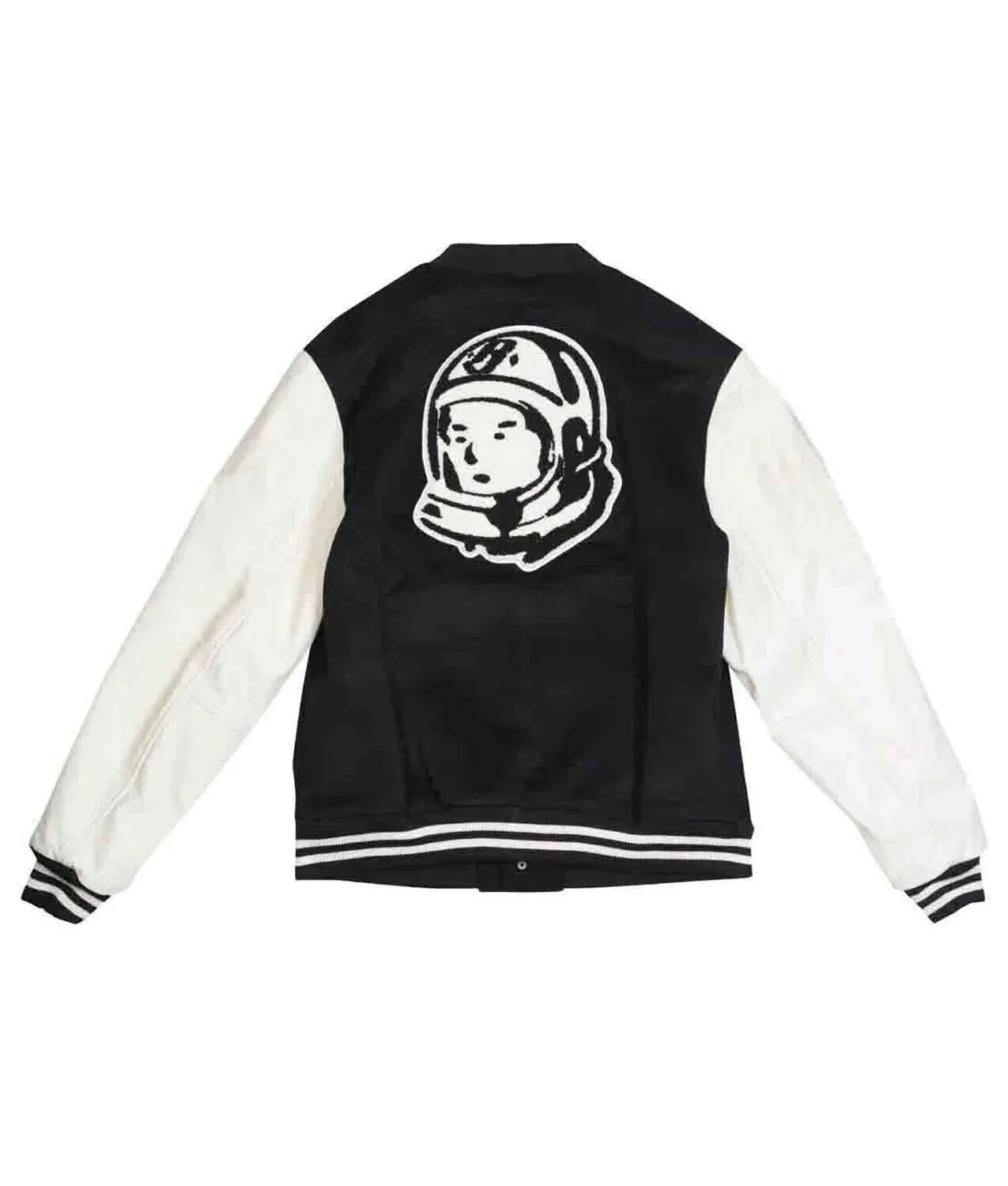 Billionaire Boys Club Varsity Jacket Pure Leather Sleeve & Wool Body Letterman