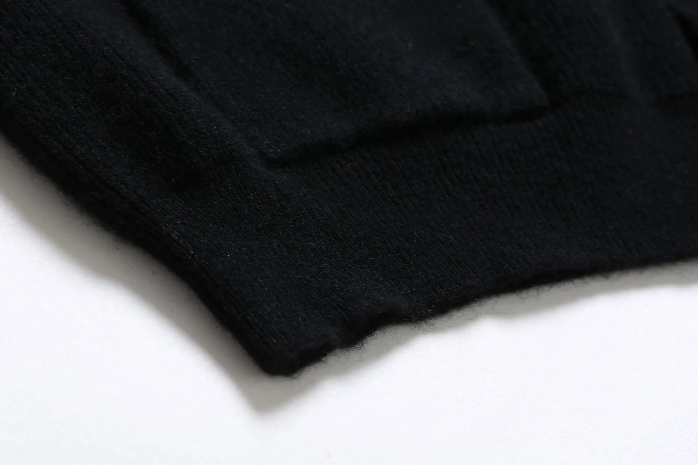 Black Cashmere Cardigan