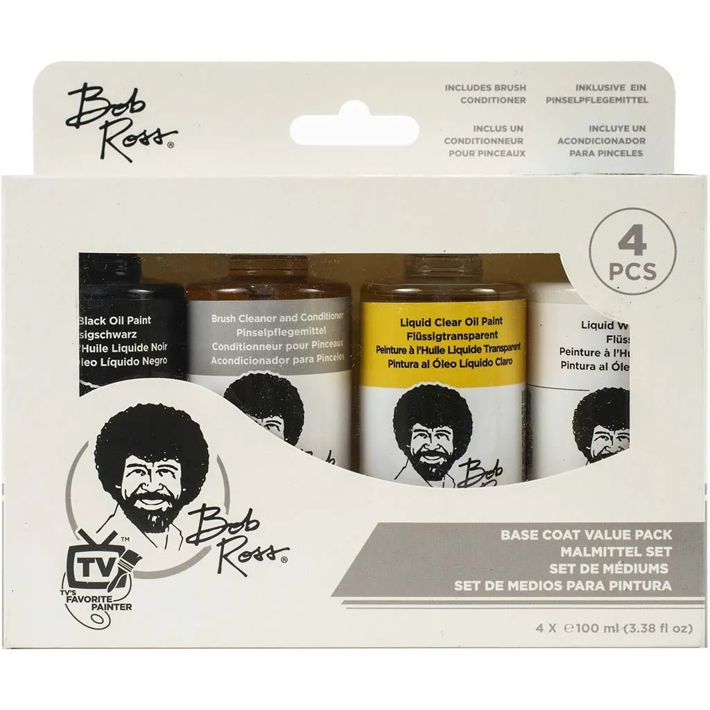 Bob Ross Base Coat Base Coat Value 4 Pack