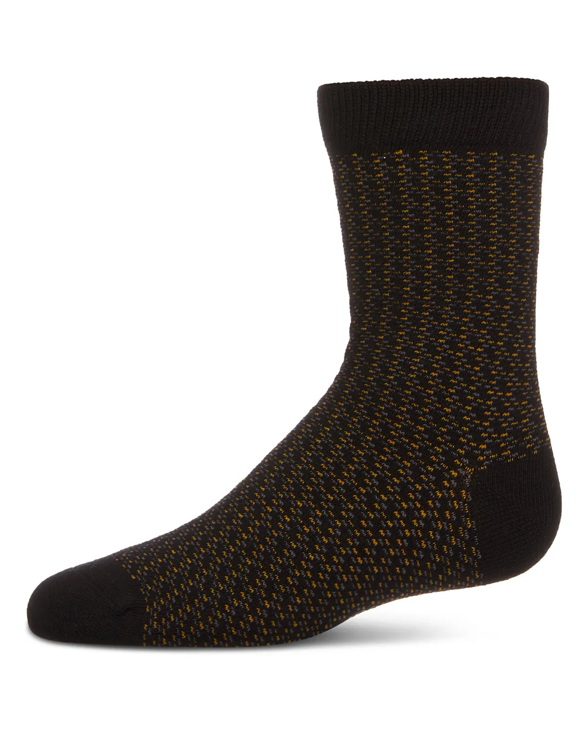 Boy's Bicolor Dashline Crew Socks