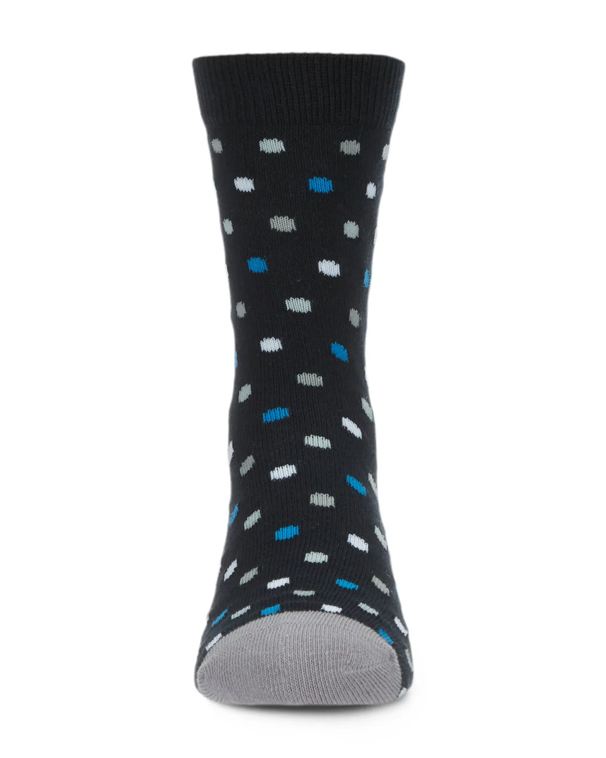 Boys' Colorful Dot Crew Socks