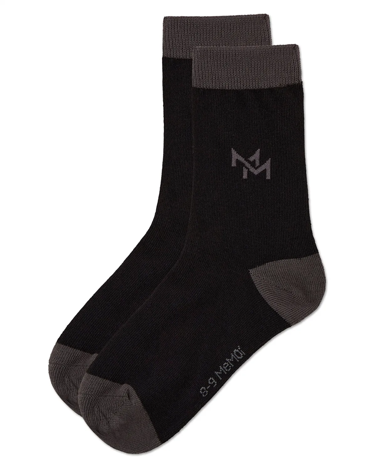 Boys' Overlapped M Crew Socks