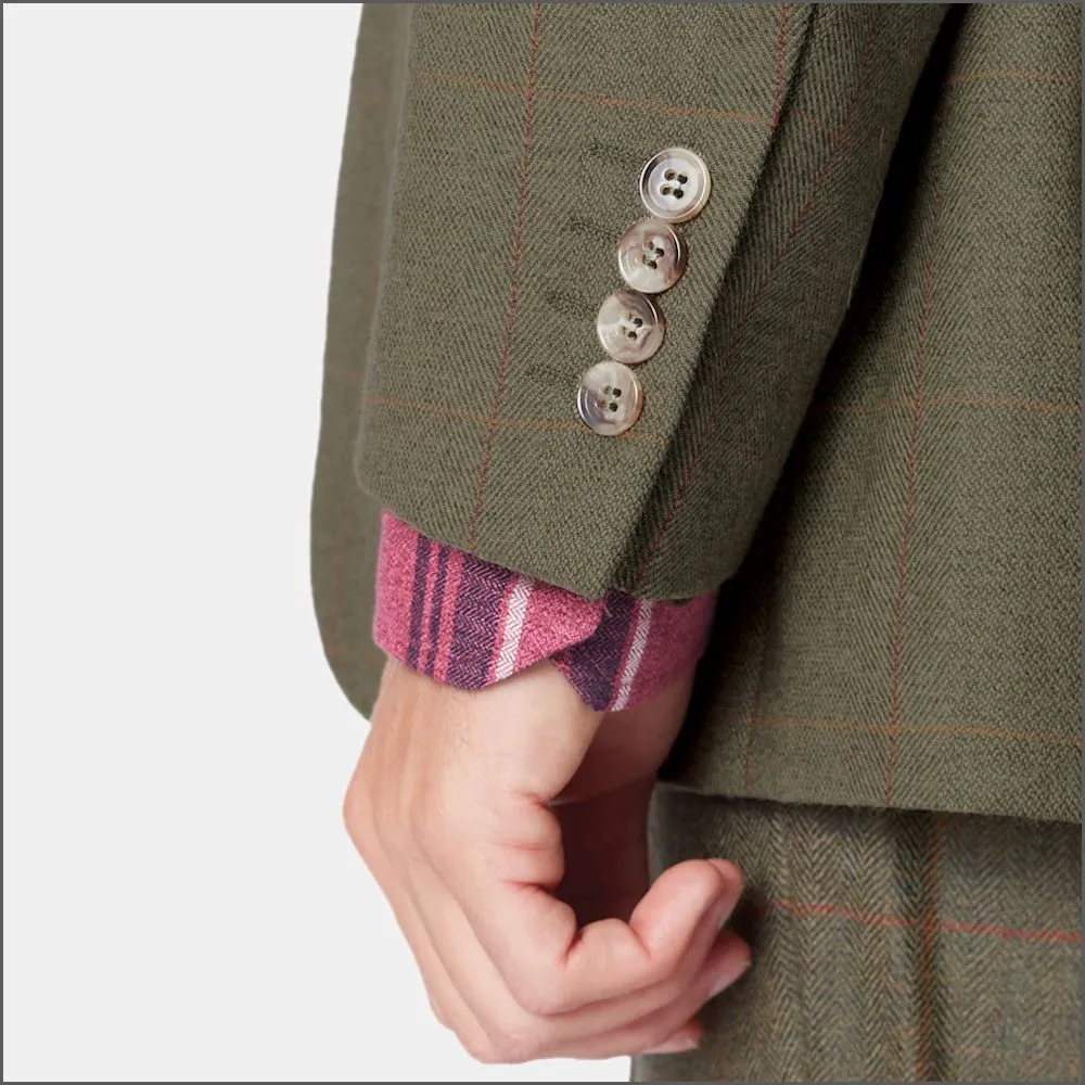 Brook Taverner Dalton Tweed Suit Jacket-