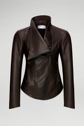 Brown Bitter Leather Jacket