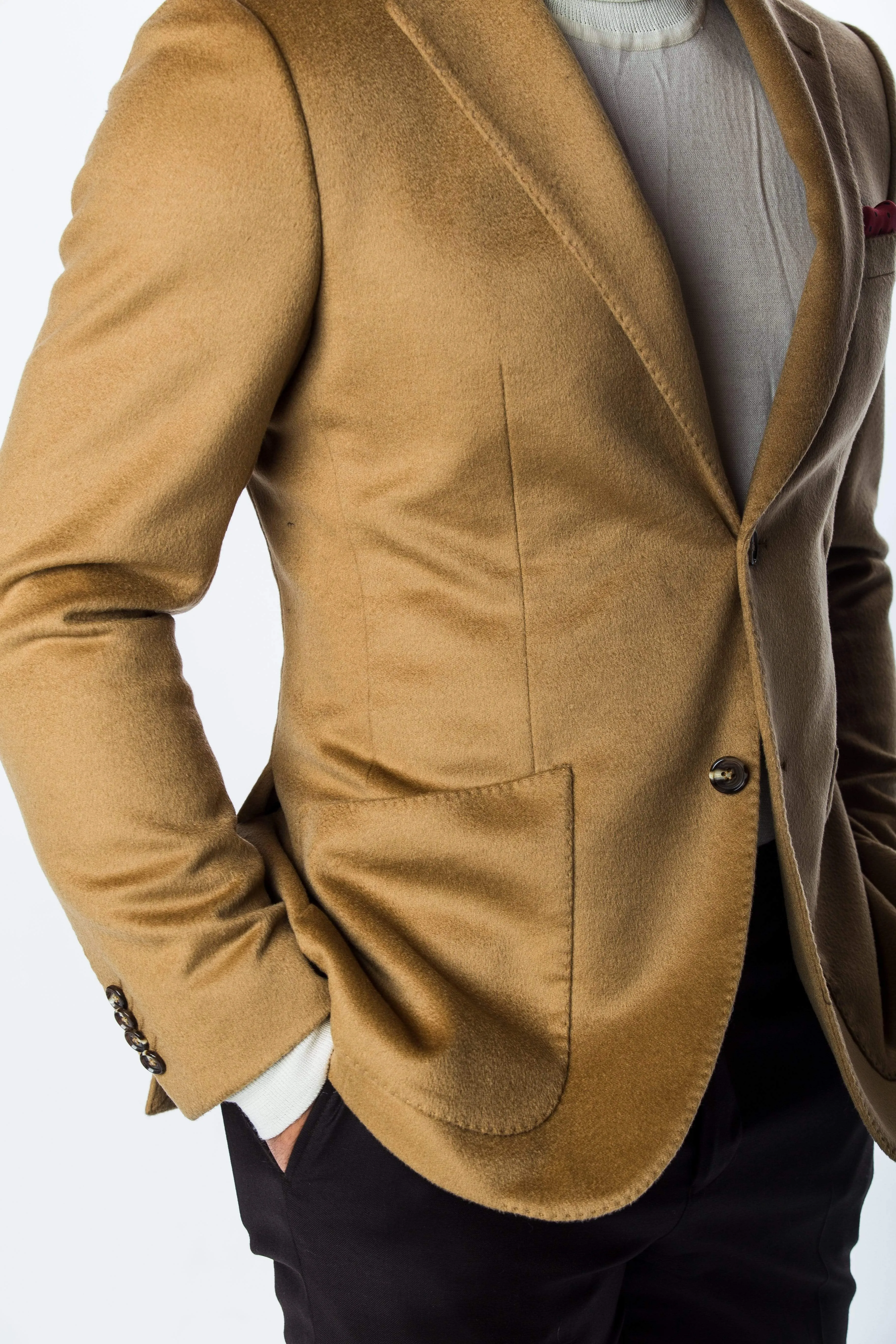 Brown Cashmere Jacket