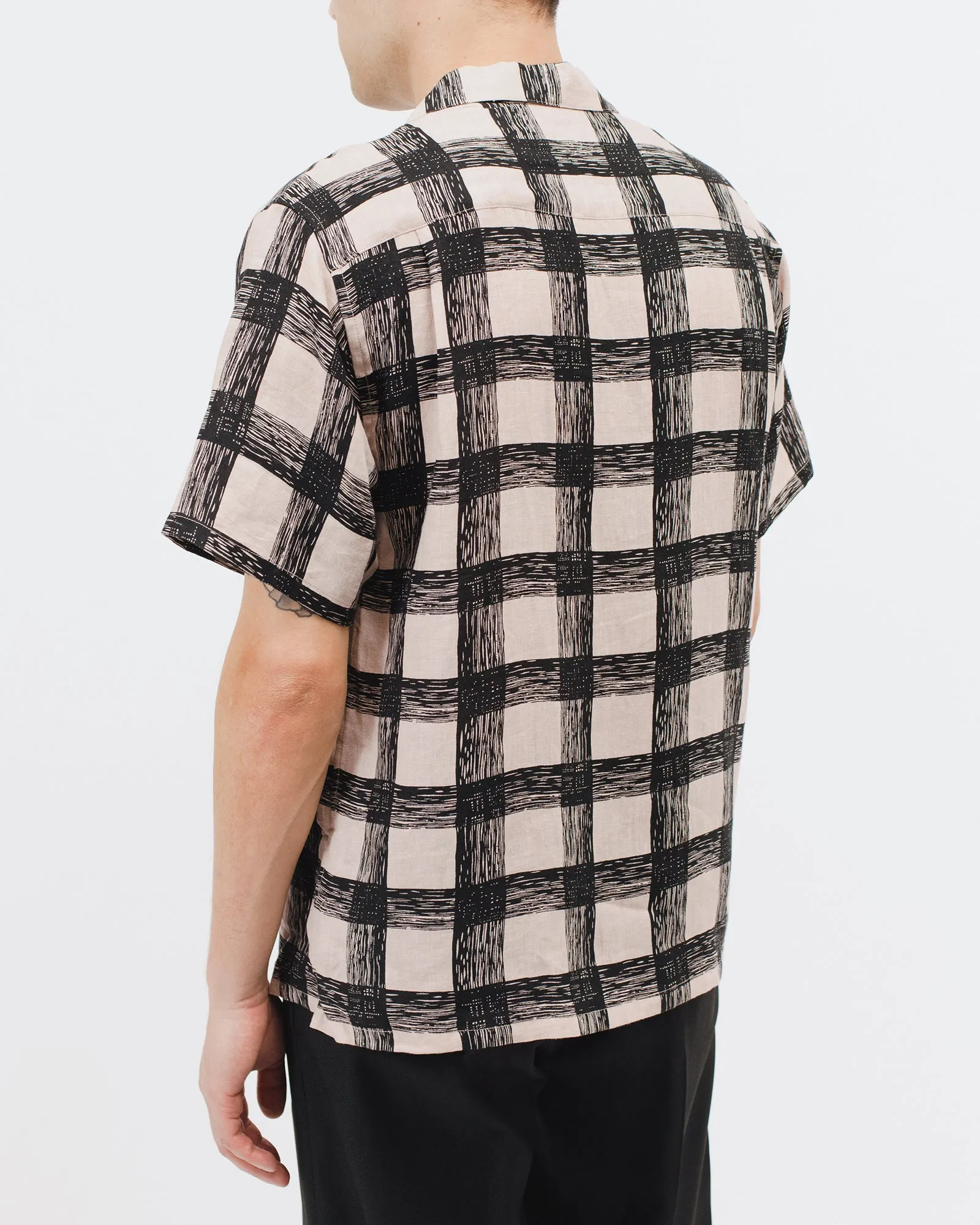 Brush Linen Shirt - Villa Pink