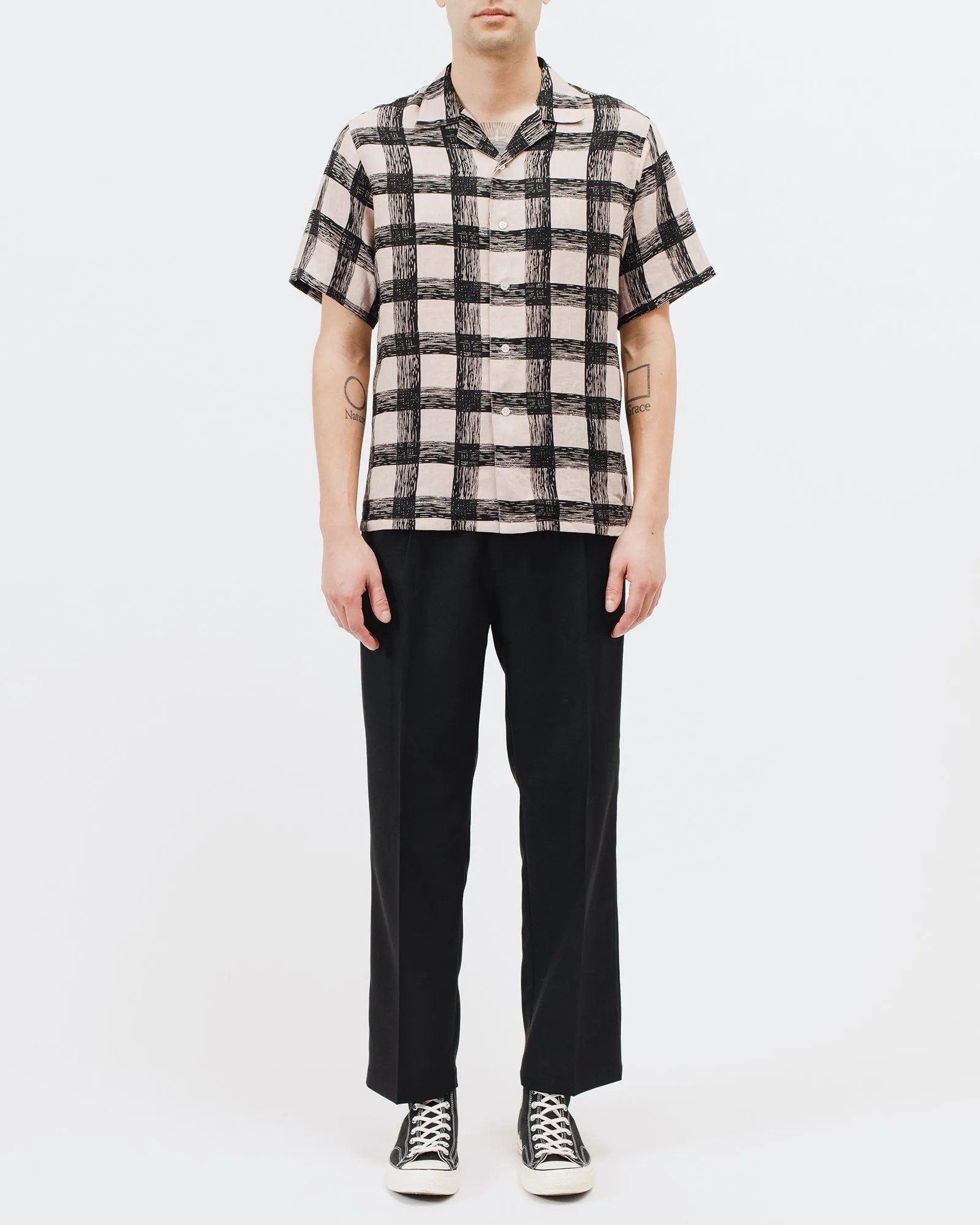 Brush Linen Shirt - Villa Pink