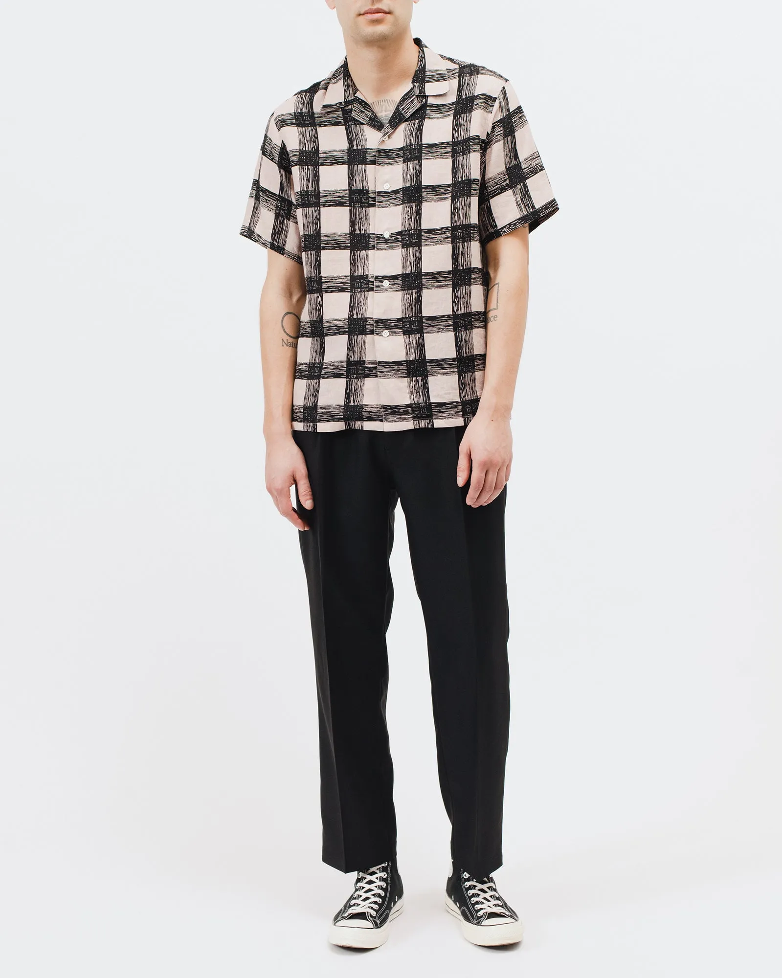 Brush Linen Shirt - Villa Pink