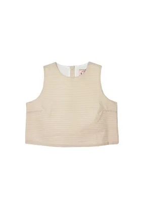 Buru x Tori Mellott - Audrey Top - Shimmer Stripe