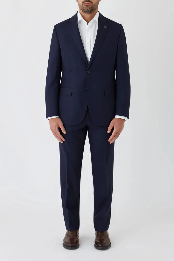 Cambridge - Morse Pure Wool Suit Jacket - Navy