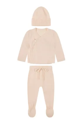 Cashmere baby 3pcs set / Rosewater