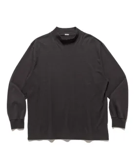 Cashmere Blend Turtle Neck L/S T-Shirt Charcoal