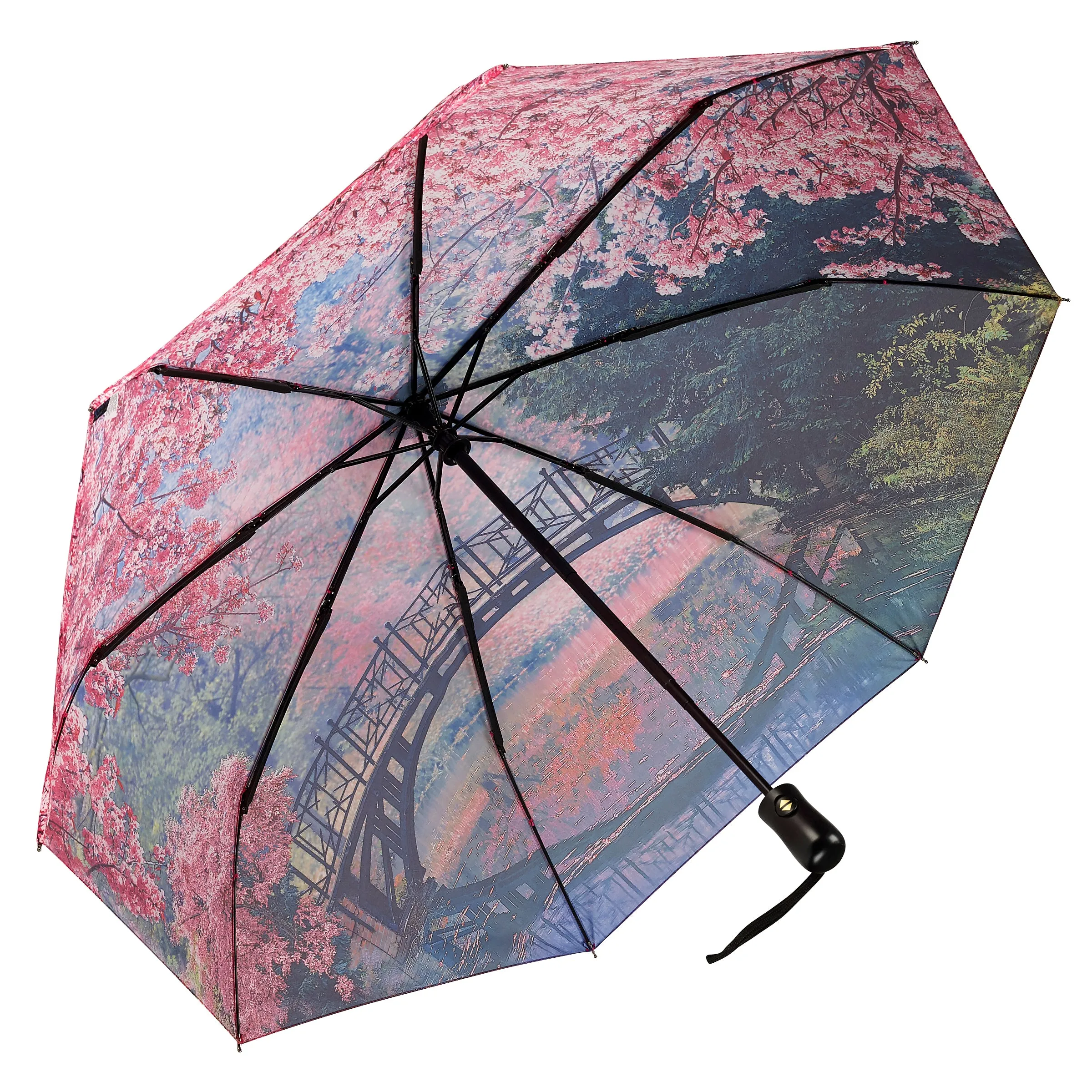 Cherry Blossoms Folding Umbrella