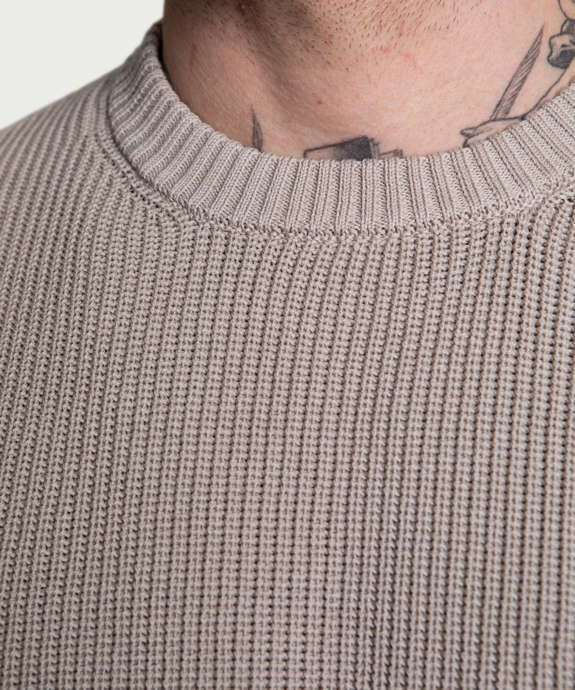 Cotton Rib Sweater