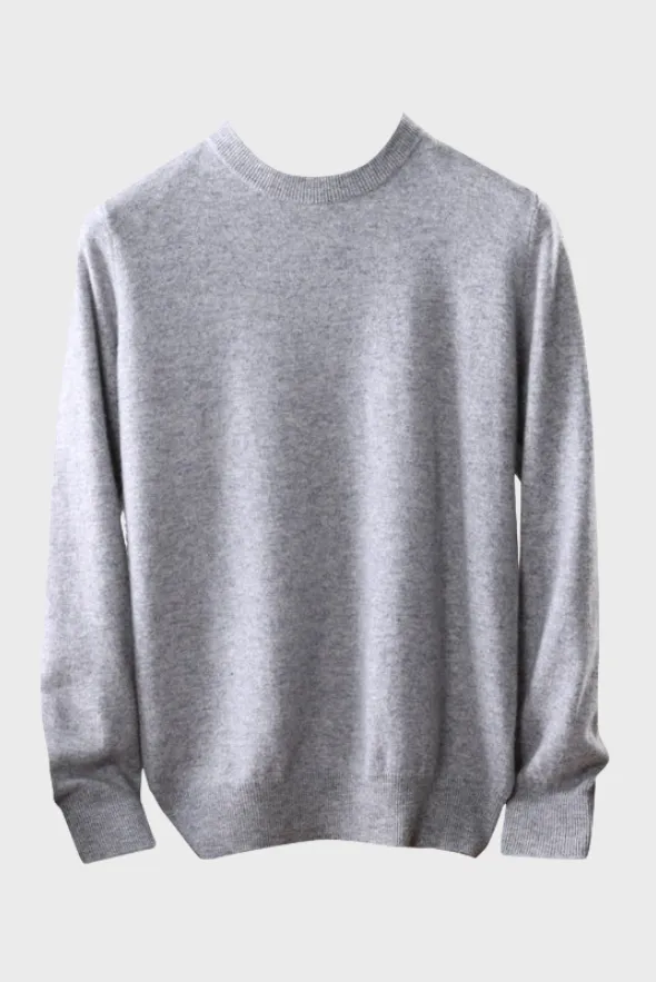 Crew-Neck Sweater (100% Merino Wool)