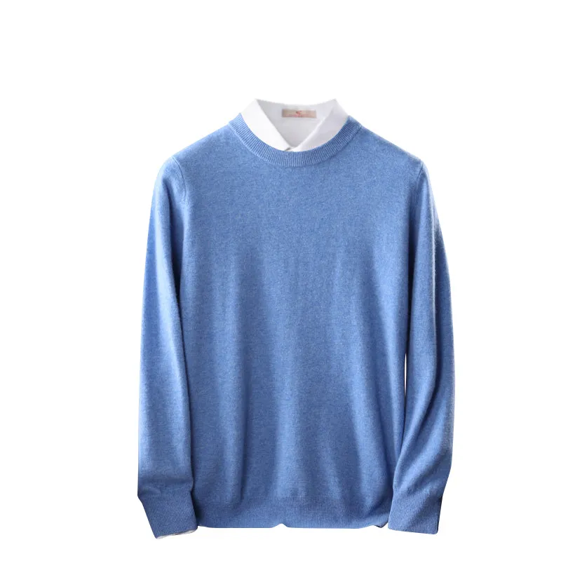 Crew-Neck Sweater (100% Merino Wool)