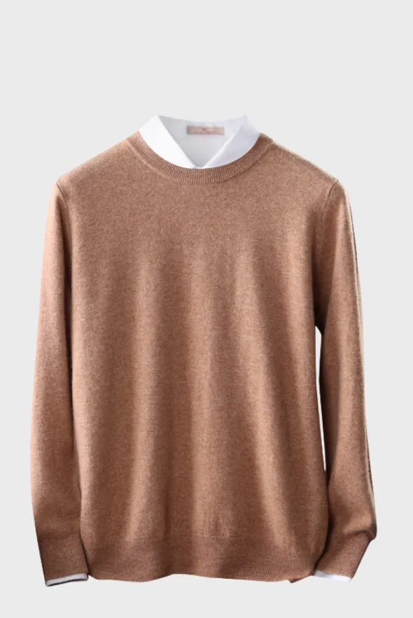 Crew-Neck Sweater (100% Merino Wool)