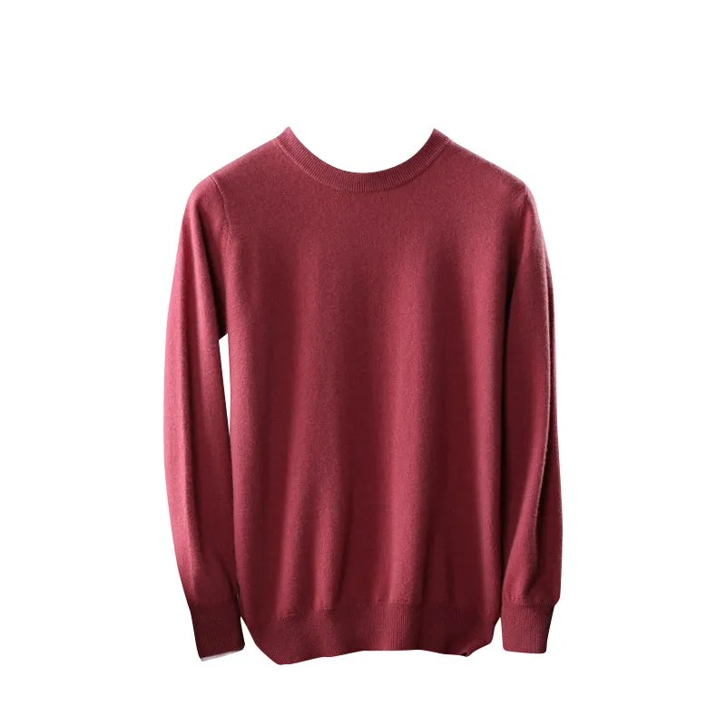 Crew-Neck Sweater (100% Merino Wool)