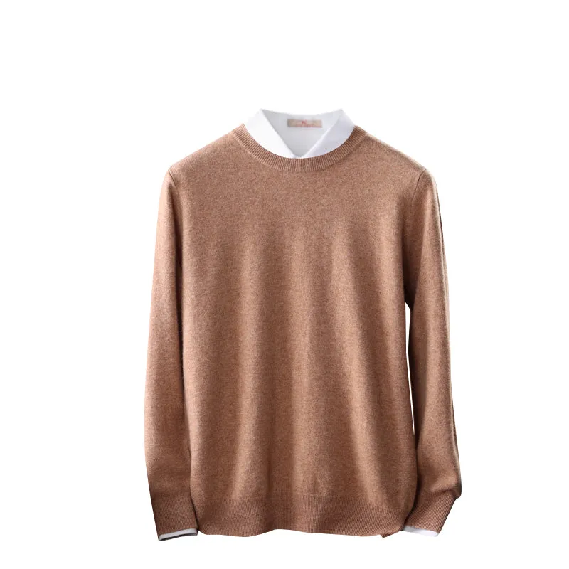 Crew-Neck Sweater (100% Merino Wool)