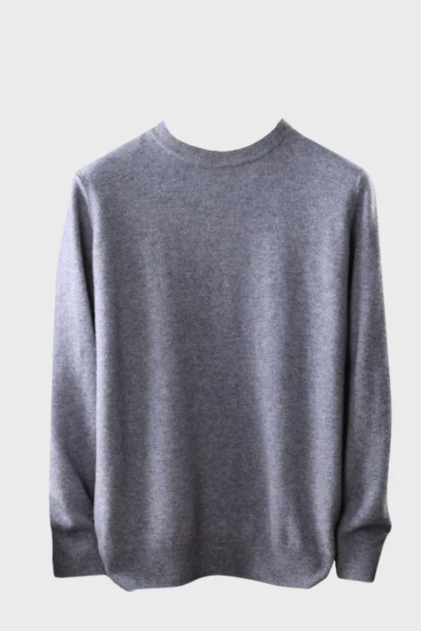 Crew-Neck Sweater (100% Merino Wool)