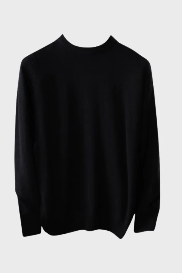 Crew-Neck Sweater (100% Merino Wool)