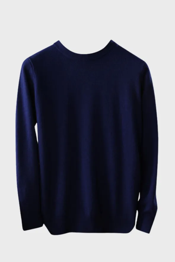 Crew-Neck Sweater (100% Merino Wool)