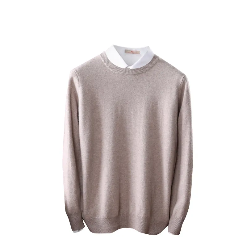 Crew-Neck Sweater (100% Merino Wool)