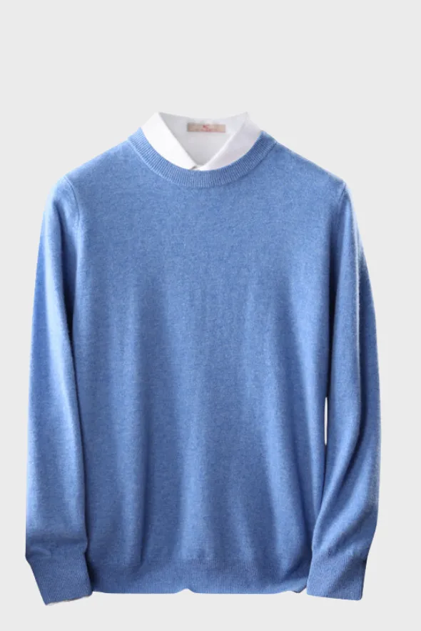 Crew-Neck Sweater (100% Merino Wool)