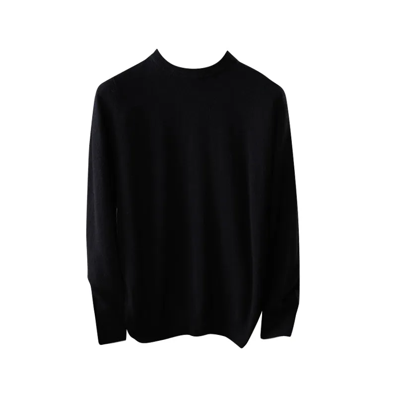 Crew-Neck Sweater (100% Merino Wool)