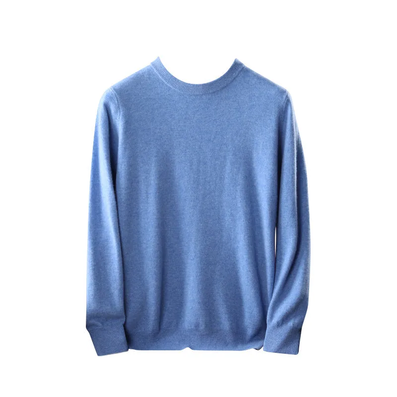 Crew-Neck Sweater ( Merino Cashmere Blended)