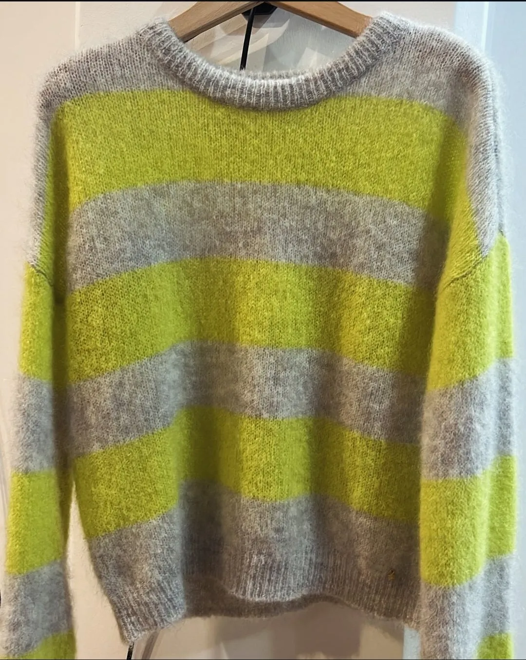 DES PETITS HAUTS - Banelle Sweater - Gris Chine & Luciole