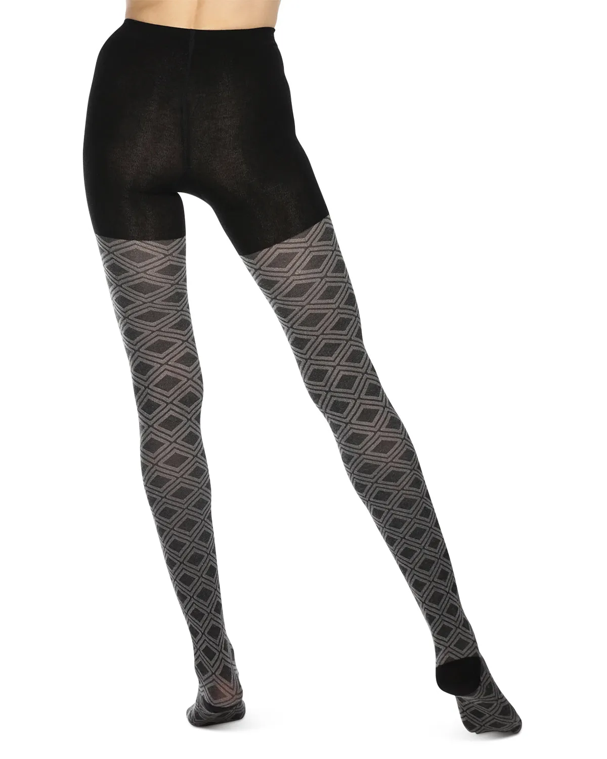 Diamond Daze Cotton Blend Sweater Tights