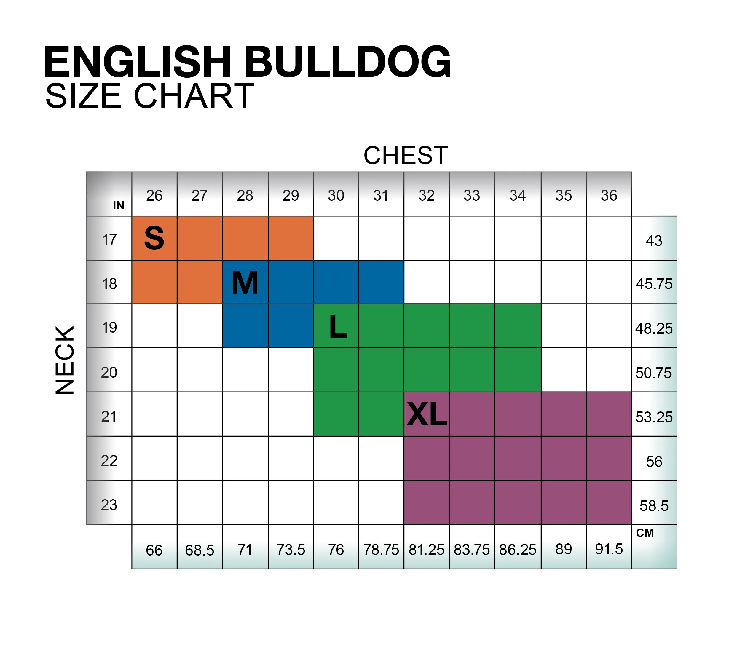 English Bulldog Winter Coat